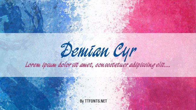 Demian Cyr example